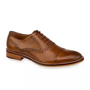 Men’s Johnston & Murphy Conard Cap Toe Oxford… size 9/brown